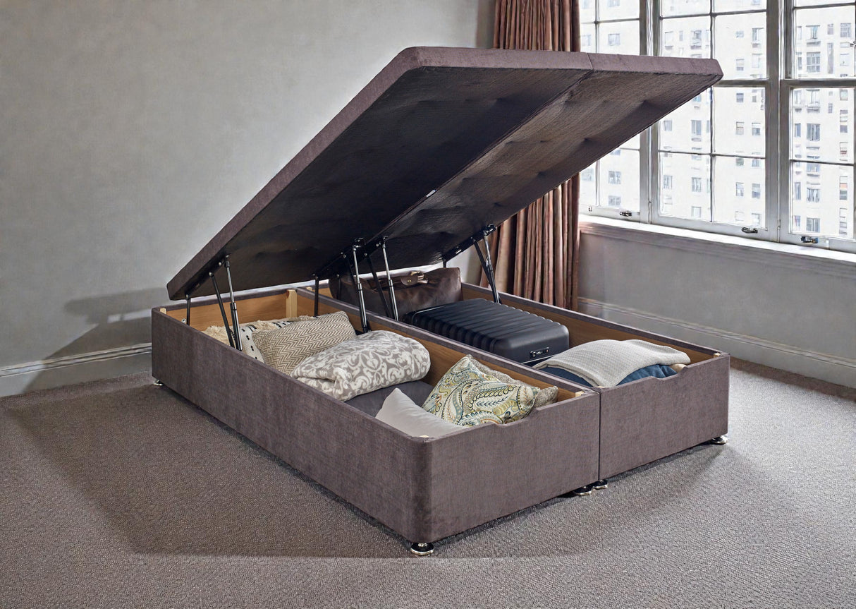 End Lift Ottoman Storage Divan Bed Base