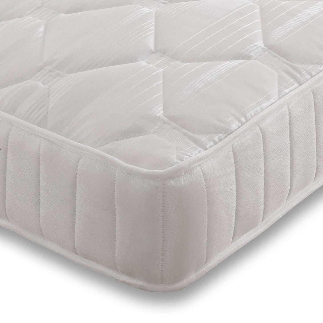 Orchid Orthopaedic Mattress from Mattress Supermarket showing plush, supportive surface with detailed quilting and orthopedic design.