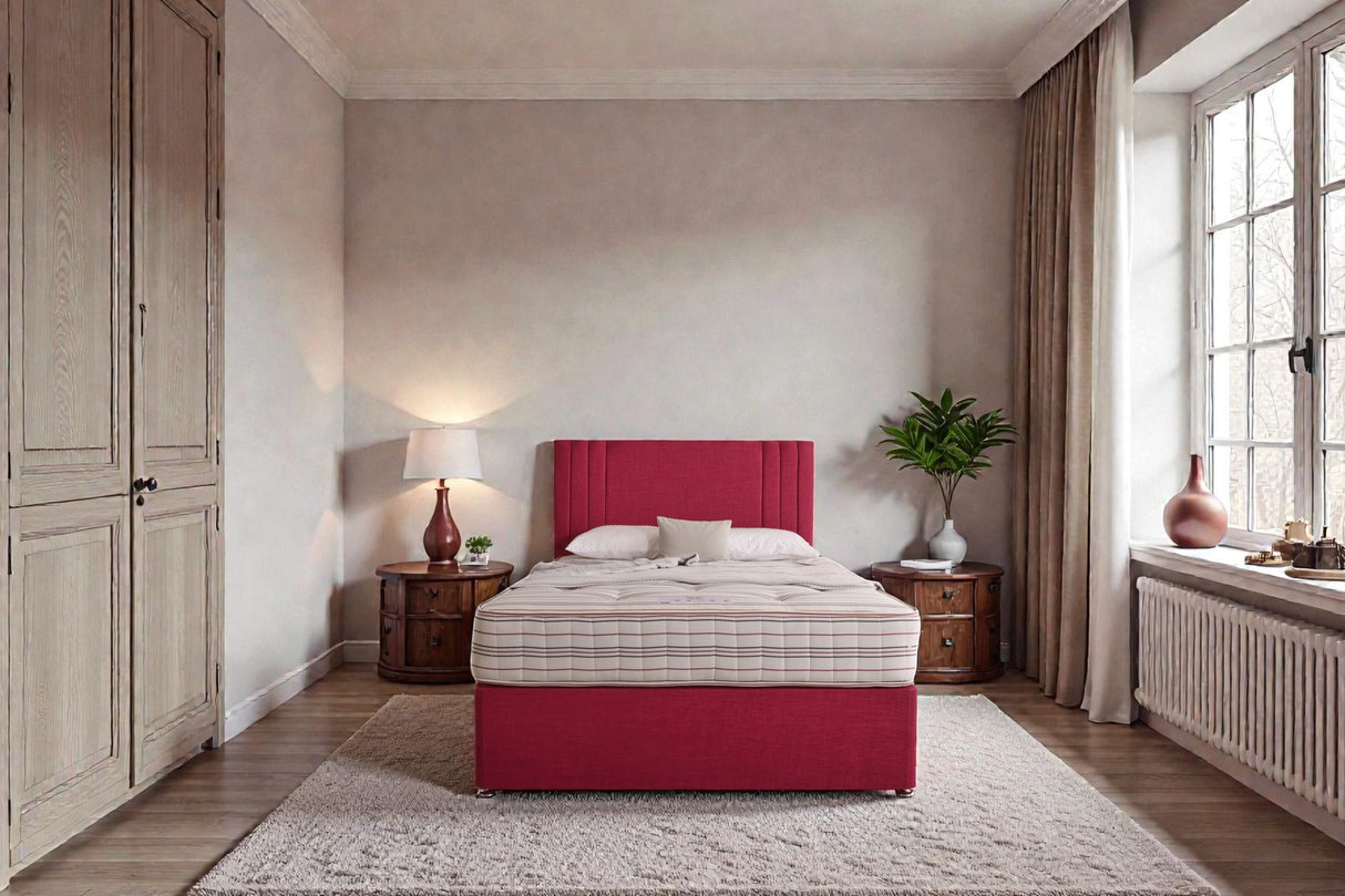 Athens Divan Bed Set With Headboard