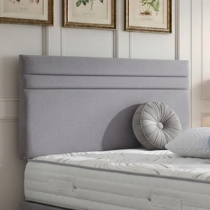 Berlin Divan Bed Set with headboard, featuring a modern upholstered design and sturdy frame for comfortable sleeping.