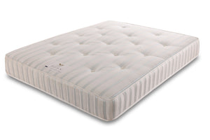 Dehlia orthopaedic sprung mattress with quilted surface and supportive edges, ideal for comfort and back support.