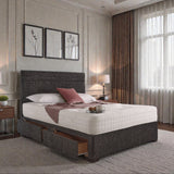 Berlin Divan Bed Set With Headboard