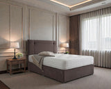 Prague Divan Bed Set With Button Headboard