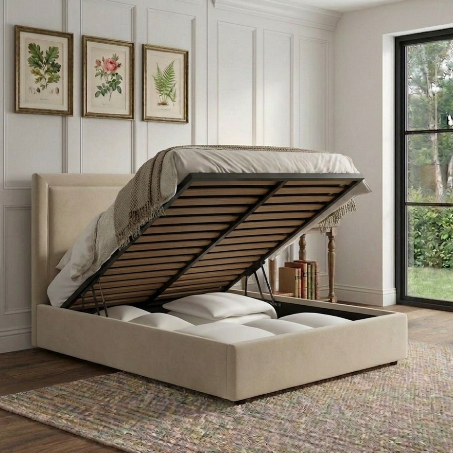 Nyla Ottoman Storage Bed Frame