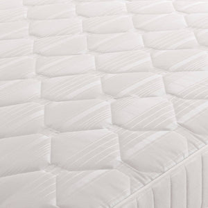 Orchid Orthopaedic Mattress by Mattress Supermarket showing a plush, supportive bed with a quilted surface and orthopedic design.