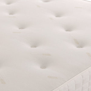 Orthopaedic Pearl Mattress showing plush surface with pearl-like fabric and supportive structure for comfortable sleep.