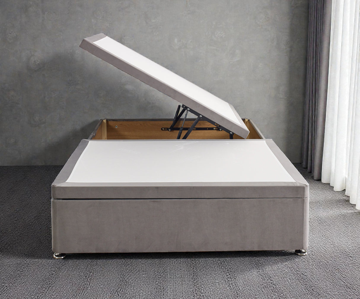 Side Lift Ottoman Storage Divan Bed Base