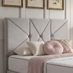 Venice divan bed set with a stylish button-tufted headboard, featuring a comfortable mattress and modern bedroom design.