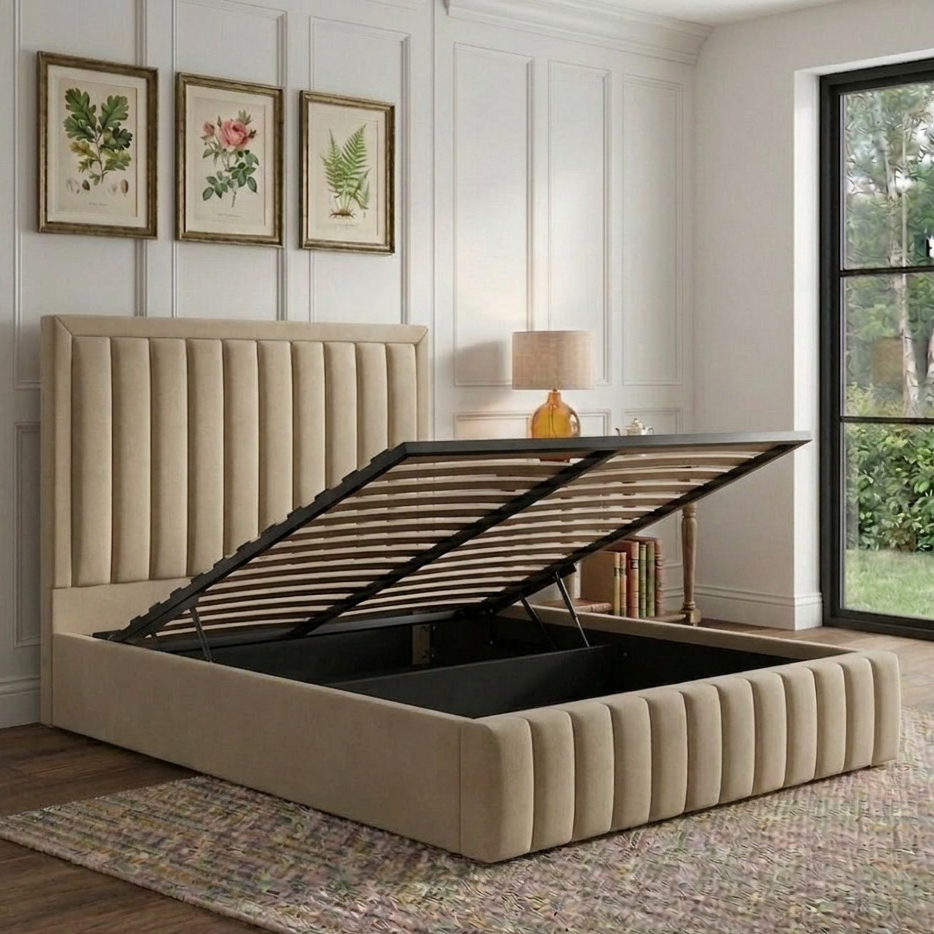 Elia Ottoman Storage Bed Frame