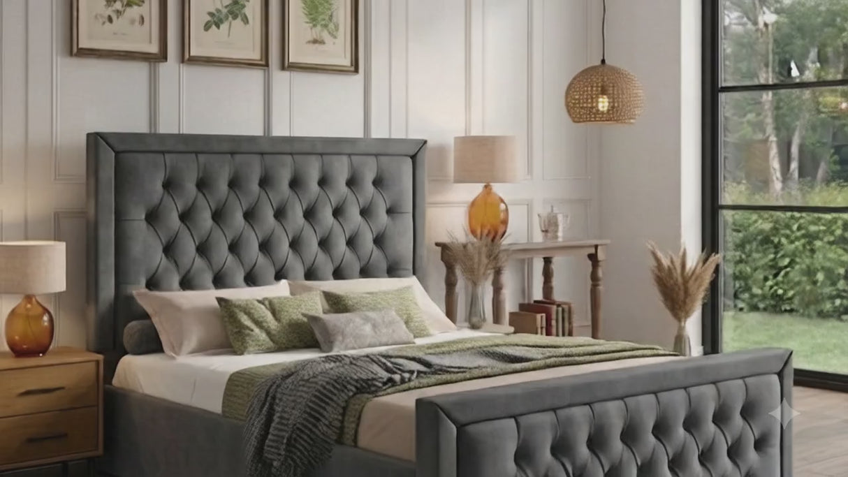 Anya Ottoman Storage Bed Frame